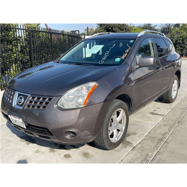 NISS ROGUE 2008 SALV/TITLE-SMOG