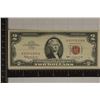 Image 1 : 1963 US RED SEAL CRISP $2 BILL