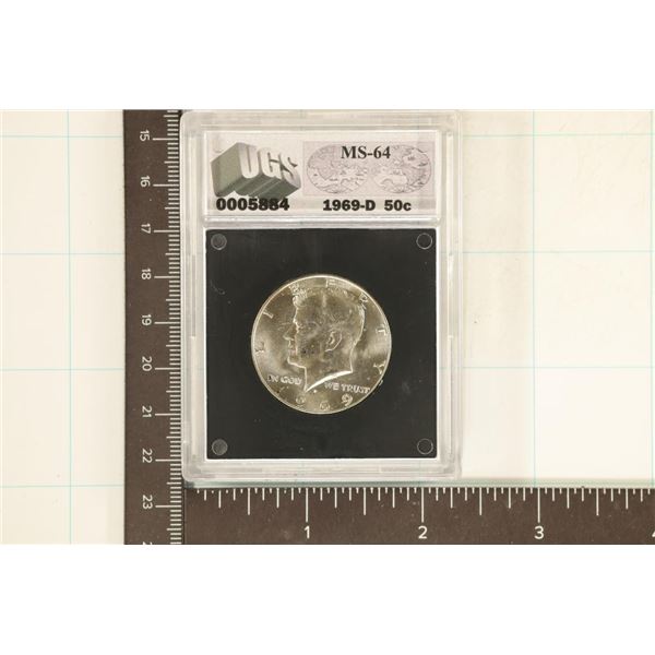 1969 40% SILVER JOHN F. KENNEDY HALF