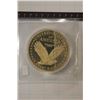 Image 3 : 24KT GOLD PLATED 4 OZ. PF COMMEMORATIVE OF THE