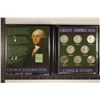 Image 1 : GREAT AMERICANS COINS & STAMPS SET CONTAINS: