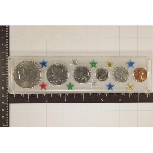 1971-US UNC 6 COIN SET ALL "D" MINT IN WHITMAN