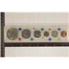 Image 1 : 1971-US UNC 6 COIN SET ALL "D" MINT IN WHITMAN