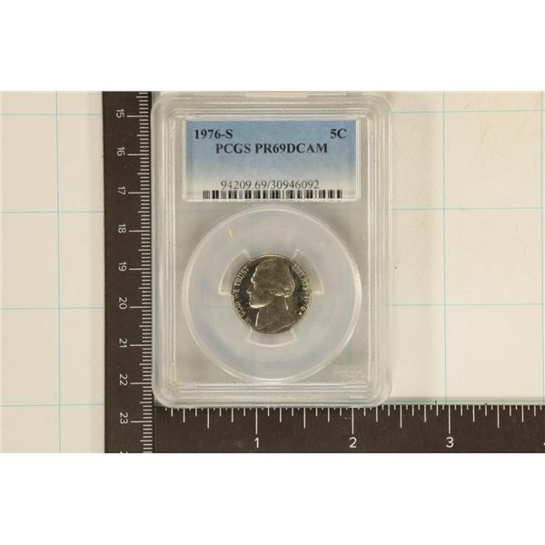 1976-S JEFFERSON NICKEL PCGS P569 DCAM
