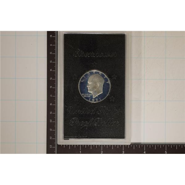 1971-S IKE SILVER DOLLAR (BROWN PACK) NO BOX