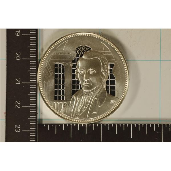 1.04 TROY OZ. PF STERLING SILVER ROUND MATTHEW