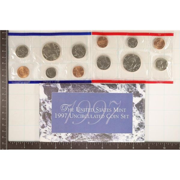 1997 US MINT SET (UNC) P/D (WITH ENVELOPE)