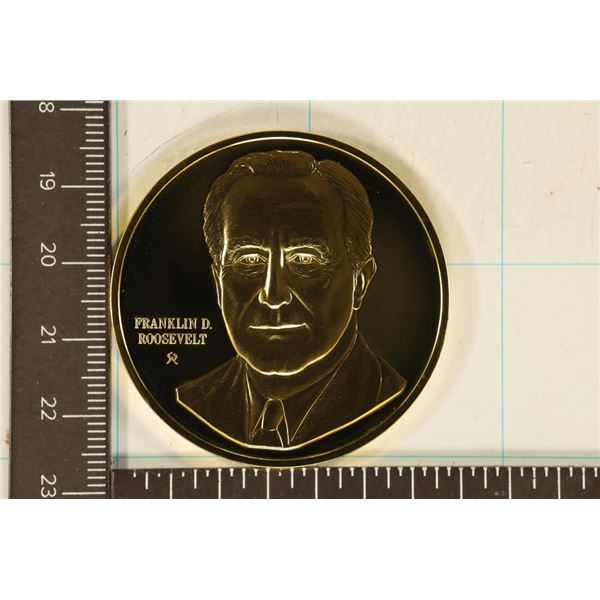 1.29 OZ. GOLD ELECTROPLATED OVER STERLING SILVER