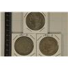 Image 1 : 3 MORGAN SILVER DOLLARS: 1921 SCRATCHED, 1921-D &