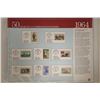 Image 2 : 6-50 YEARS OF COMMEMORATIVE US STAMP CARDS: 1964,