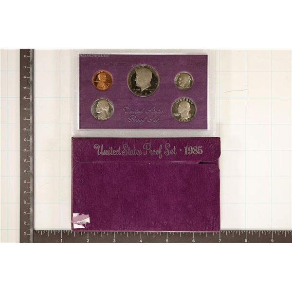 1985 US PROOF SET (WITH BOX)