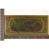 Image 2 : 1976 GOLD FOIL US $2 BILL SERIAL #B99999999A