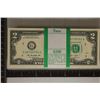 Image 1 : 2013-100-CU CONSECUTIVE SERIAL NUMBERS US $2 BILL BLOCK