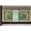 Image 2 : 2013-100-CU CONSECUTIVE SERIAL NUMBERS US $2 BILL BLOCK