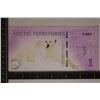 Image 1 : 2012 ARCTIC TERRITORIES 1 POLAR DOLLAR COLORIZED