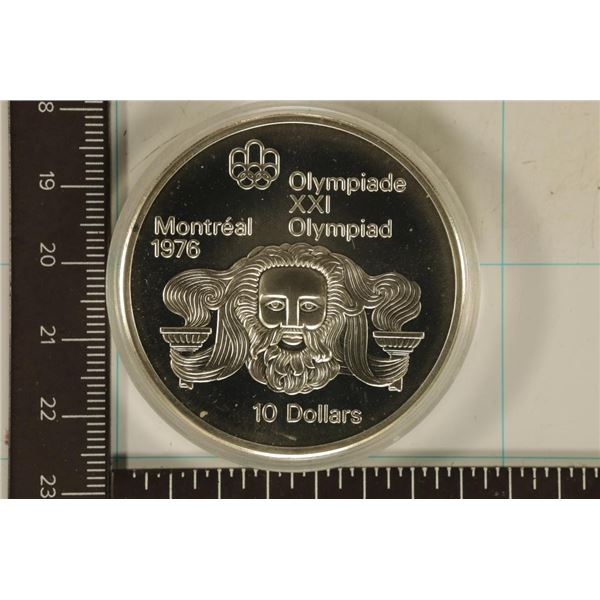 1974 CANADA UNC SILVER MONTREAL OLYMPIC COIN