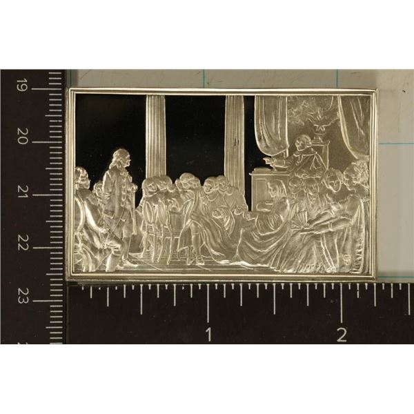 1.87 TROY OZ. PF STERLING SILVER INGOT