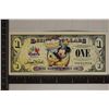 Image 1 : 2009 ONE DISNEY DOLLAR "CELEBRATE YOU" CRISP UNC
