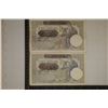 Image 2 : 2-1941 YUGOSLAVIA 100 DINARA BILLS: 1 IS AU/UNC