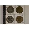 Image 1 : 4-$1 METAL CASINO GAMING TOKENS: NUGGET CASINO,
