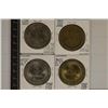 Image 2 : 4-$1 METAL CASINO GAMING TOKENS: NUGGET CASINO,