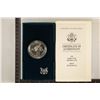 Image 2 : 1991-P KOREA WAR PF US SILVER DOLLAR WITH CERT.,