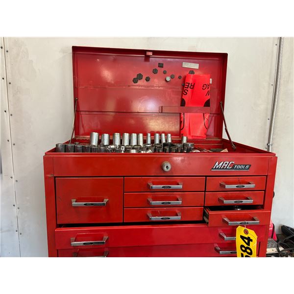 Mac tool chest c/w tools