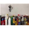 Image 3 : Various oil on shelf, 4 inch swivel
