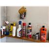 Image 6 : Various oil on shelf, 4 inch swivel