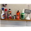 Image 7 : Various oil on shelf, 4 inch swivel