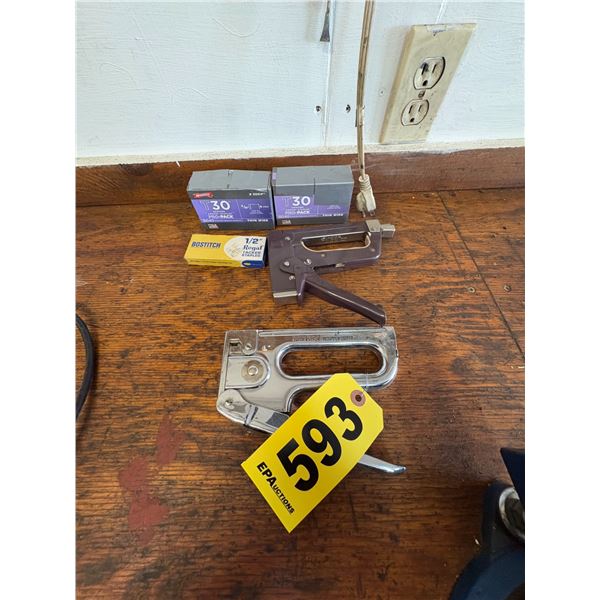 Staplers & staples