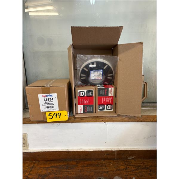 Blower motor GM (New), 2- 120 Volt burner controls