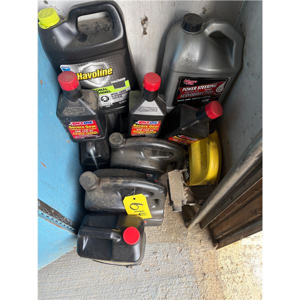 Qty of oil (in the corner)