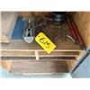 Image 1 : Variety of tools under counter, calipers & honer