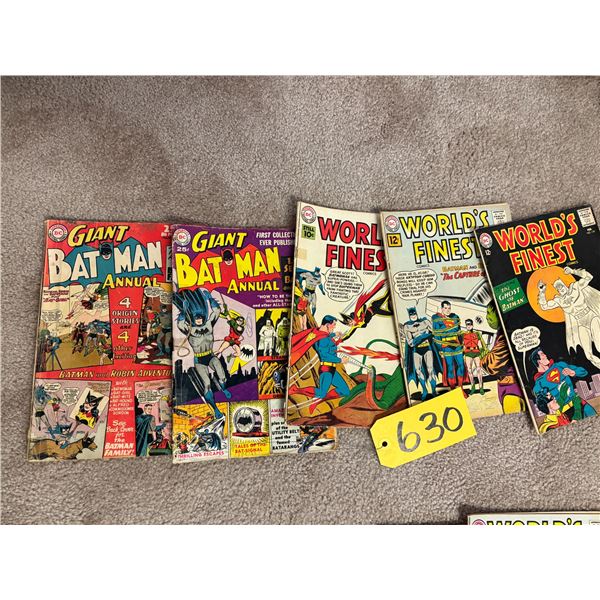 (Selling all together) Approx. 5- DC Comics