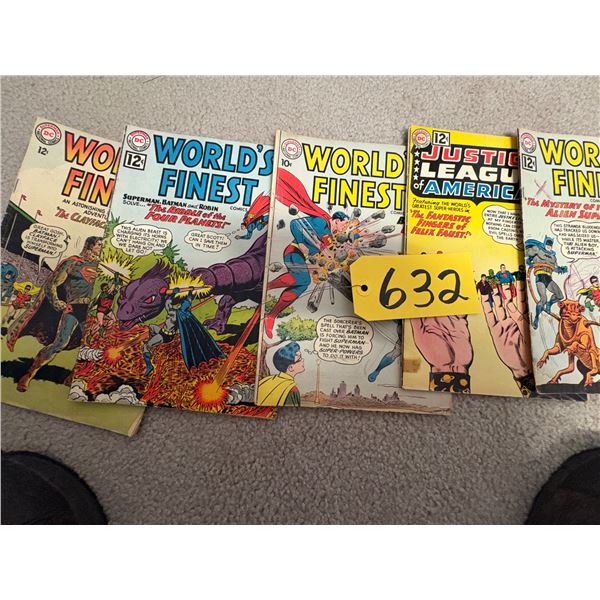 (Selling all together) Approx. 5- DC Comics