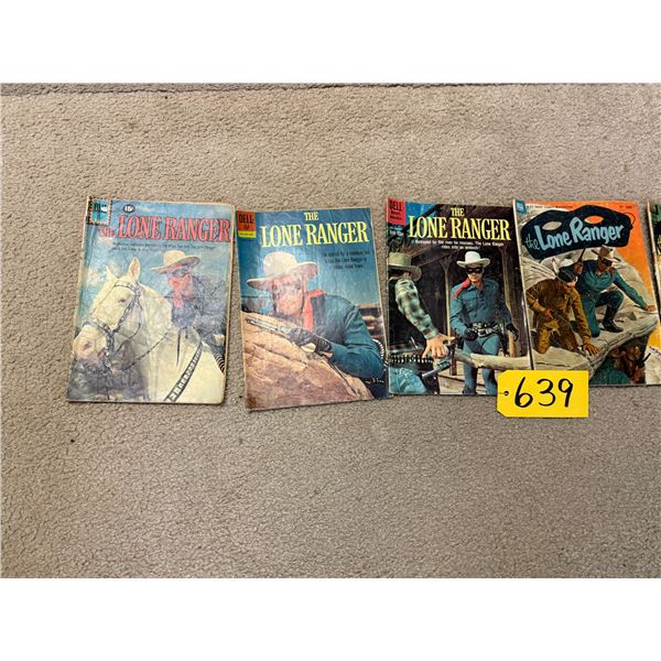 (Selling all together) Approx. 6- The Lone Ranger Comics
