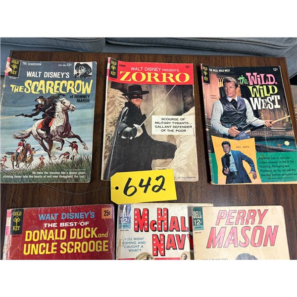 (Selling all together) Approx. 4- Gold Key & 2- Dell Comics