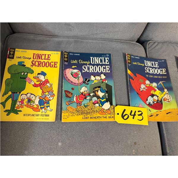 (Selling all together) Approx. 5- Gold Key Disney Comics