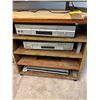 Image 2 : Entertainment unit c/w TV, 2- VHS players & DVD player