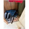 Image 3 : Contents of closet- Jackets, bags, rubber boots etc.
