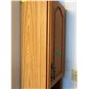 Image 1 : Wooden cupboard and shelf