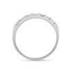 Image 3 : 14KT White Gold 0.25ctw Diamond Ring