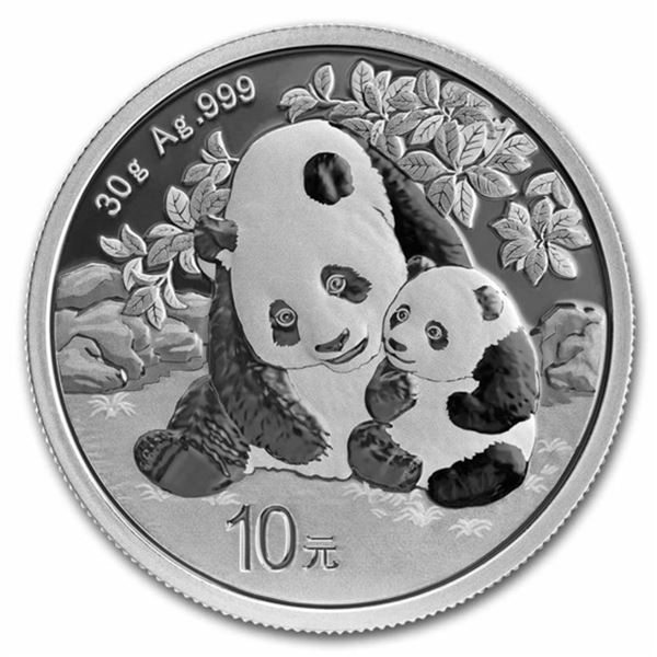 2024 China Panda 30 Gram Silver Coin