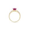 Image 4 : 14KT Yellow Gold 2.05ct Ruby and Diamond Ring