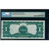 Image 2 : 1899 $1 Black Eagle Silver Certificate PMG 63