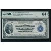 Image 1 : 1918 $1 Cleveland FRBN PMG 64EPQ