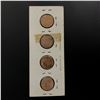 Image 3 : 1960 Lincoln Penny Set of 4, Large and Small Dates Uncirculated