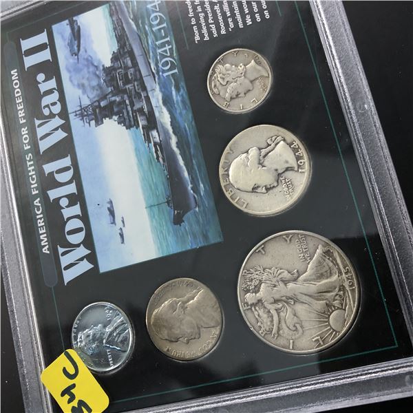1941-45 World War 2 Fight for Freedom Coin Set