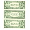 Image 3 : Three Consecutive 1935 Double Date Silver Certificates Crisp Unc.